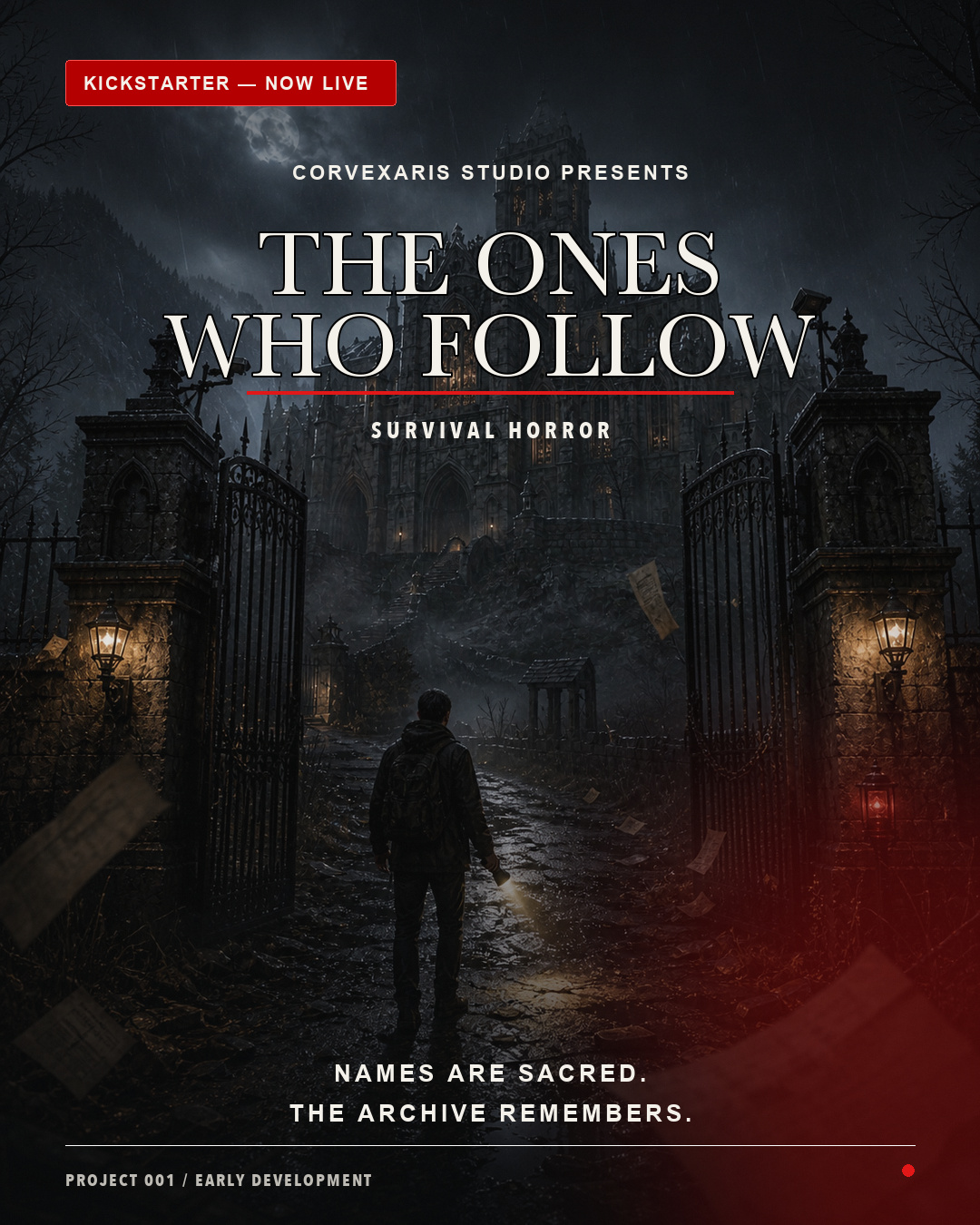 The Ones Who Follow Kickstarter key art